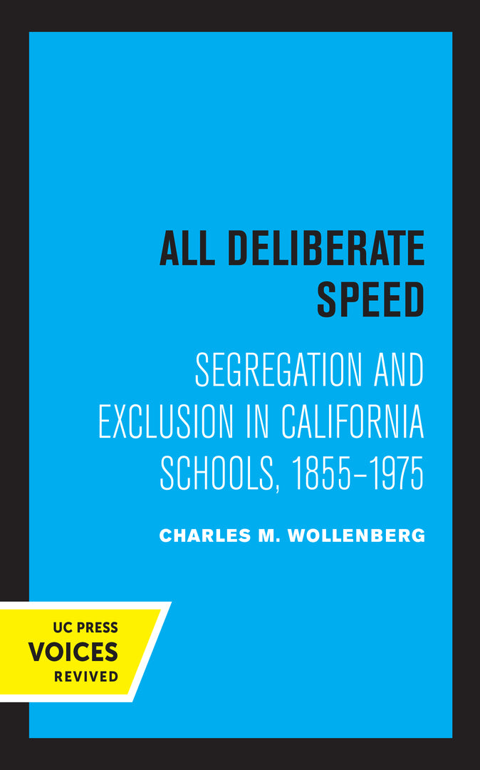 Cover image for All Deliberate Speed ISBN 9780520317031